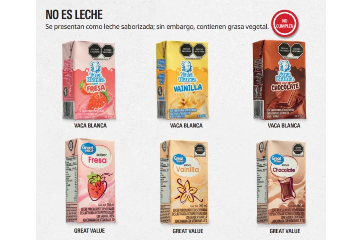 leche infantil reprobada según profeco 