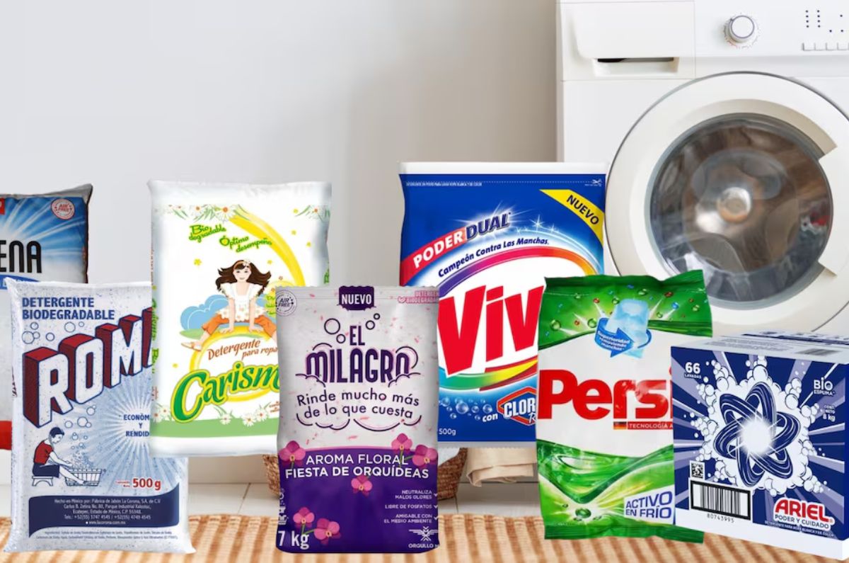 peores detergentes según Profeco
