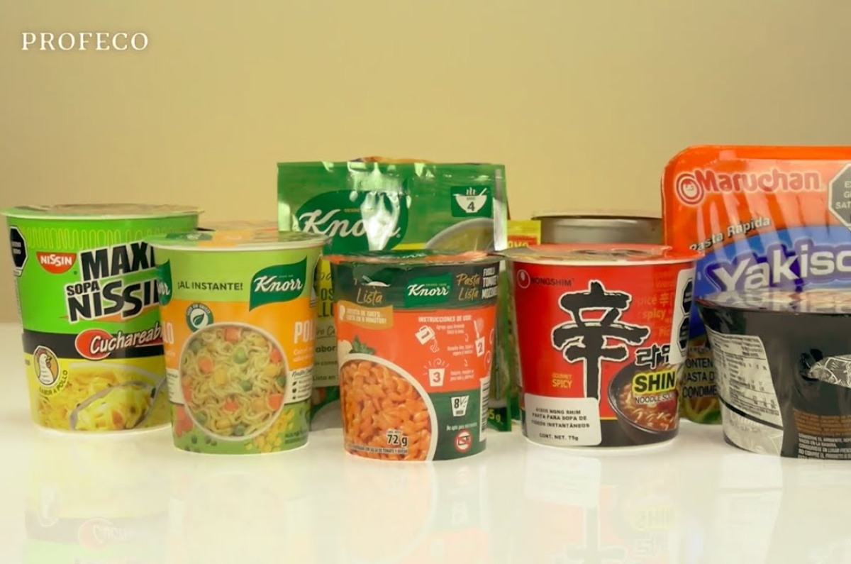 mejor sopa instantánea según Profeco
