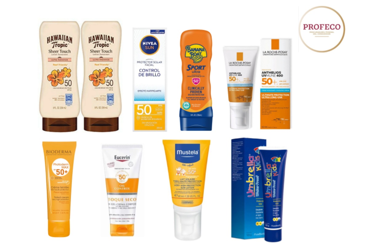 mejores protectores solares según profeco