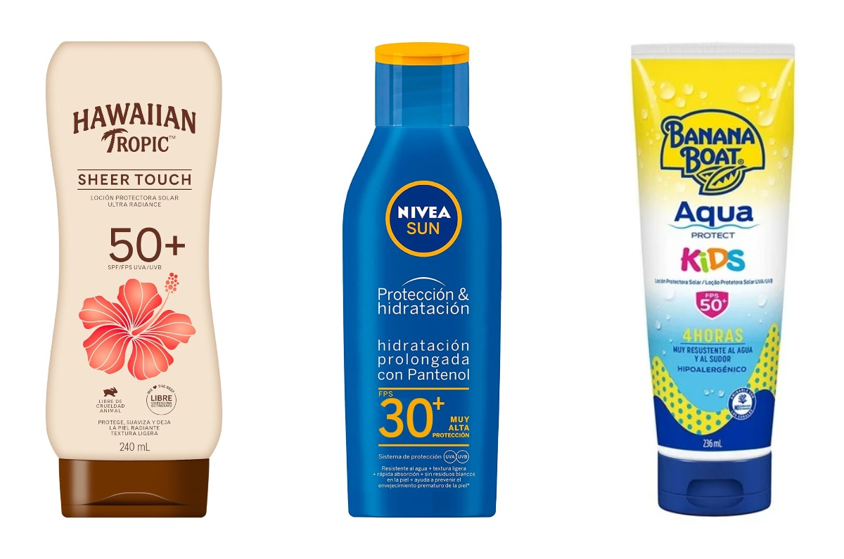 mejores protectores solares según profeco