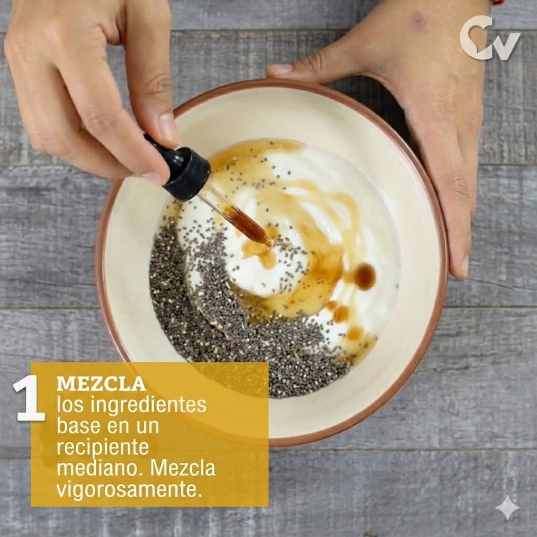 Mezcla los ingredientes