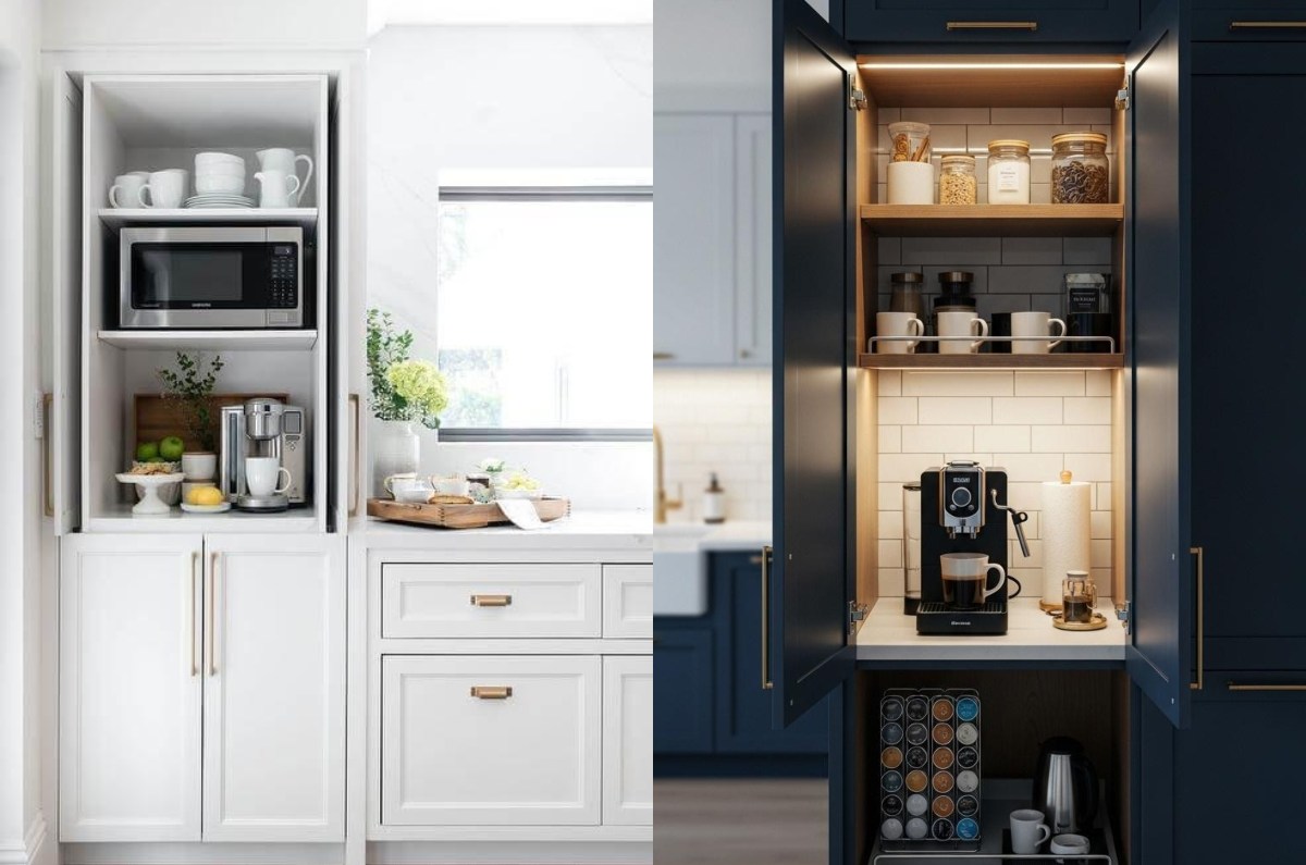 Cerrar puertas devuelve el orden inmediato sin necesidad de limpiar la mesada. Foto: Archivo