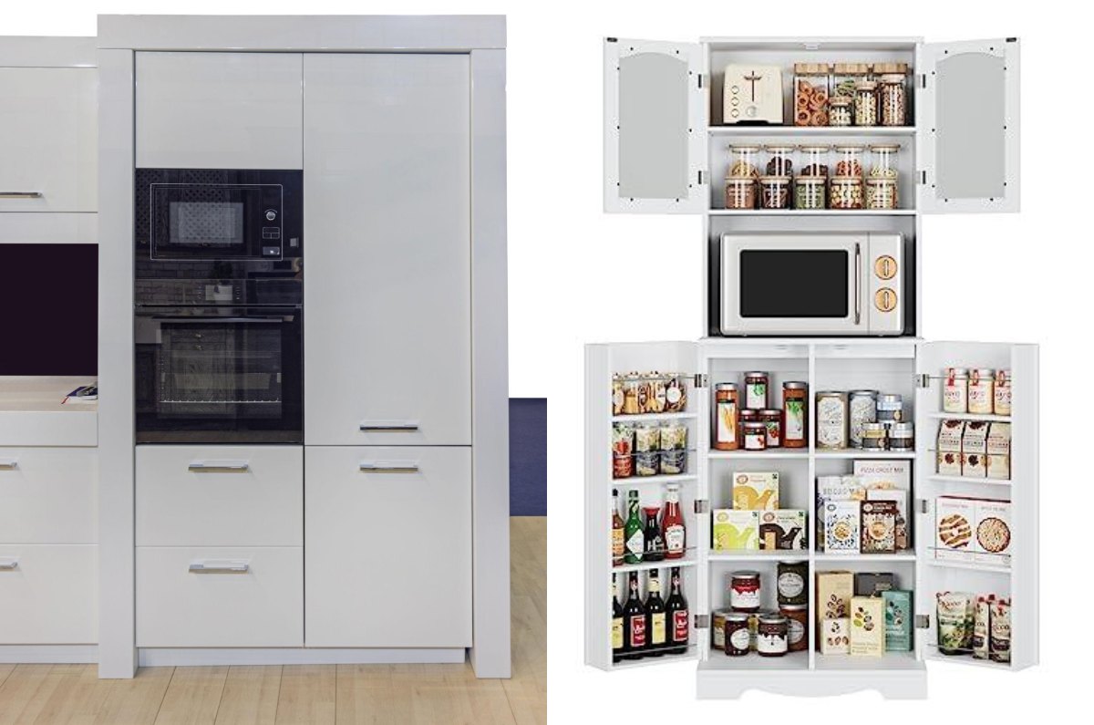 La isla con guardado combina diseño, superficie de trabajo y gran capacidad de almacenamiento. Foto: Archivo