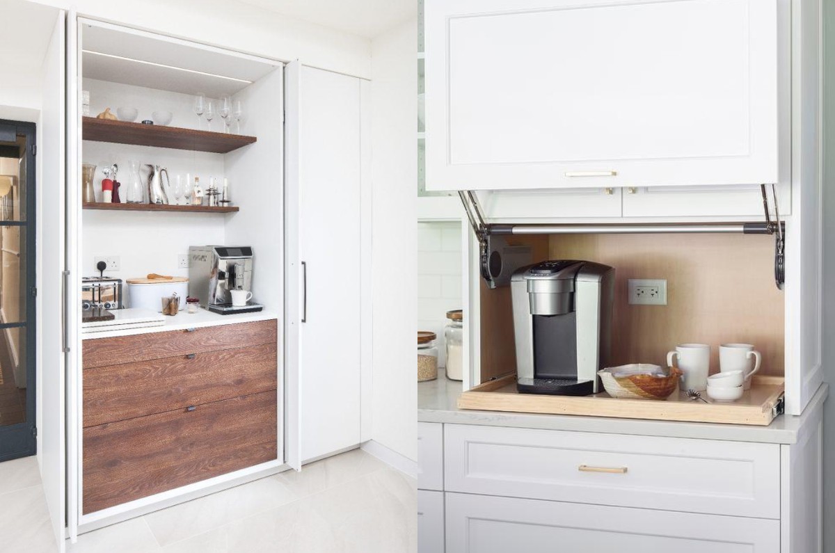 Ocultar electrodomésticos es la nueva clave para lograr cocinas más amplias y luminosas. Foto: Archivo