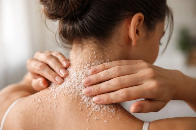 Por qué cada vez más personas se ponen sal gruesa en la nuca y qué significa