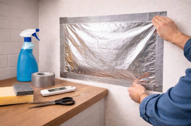Para qué sirve pegar papel aluminio en la pared y por qué los expertos lo recomiendan