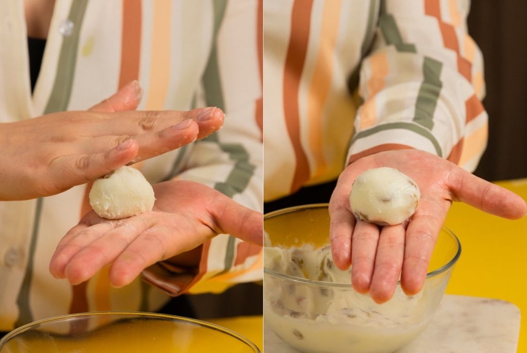 Receta de Trufas dulces de pasitas rubias para festejar el día de la Pasa y también el día del niño 1