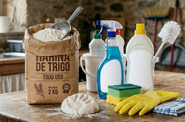 5 objetos de tu casa que puedes limpiar con harina (y cómo hacerlo en pocos pasos)