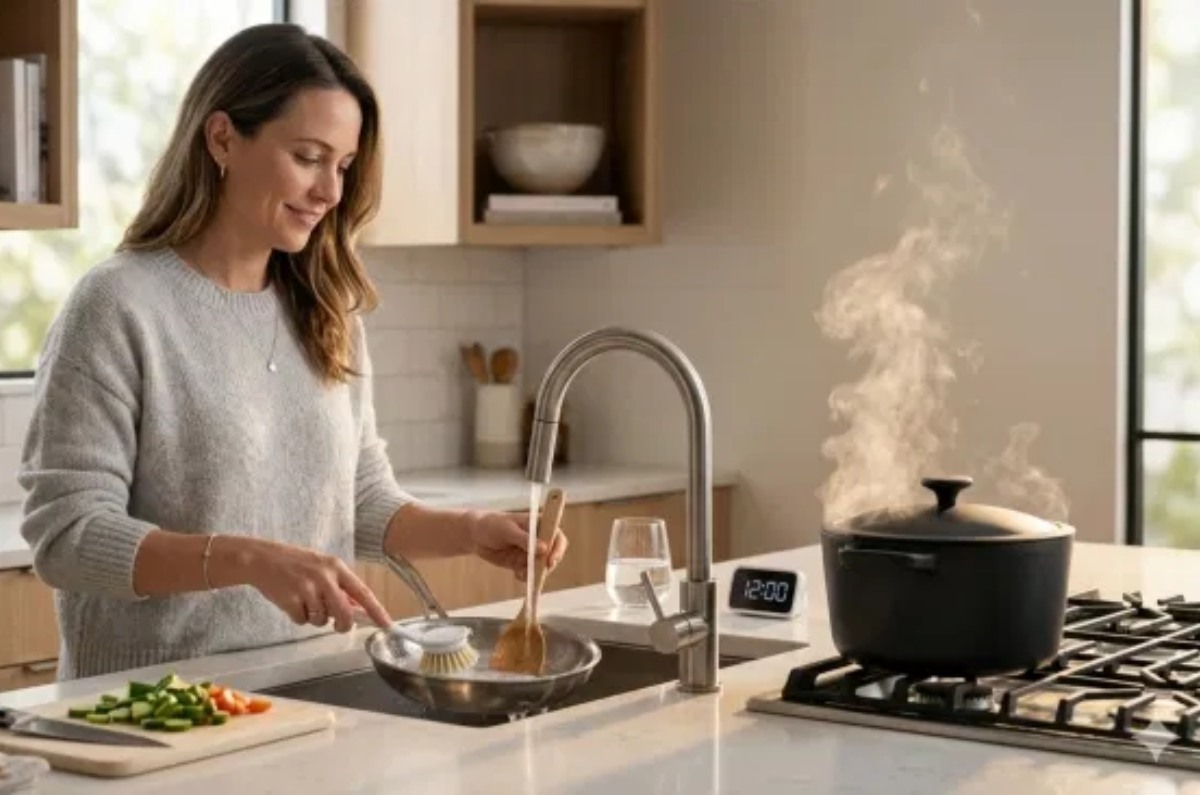 qué significa que una persona lave los platos