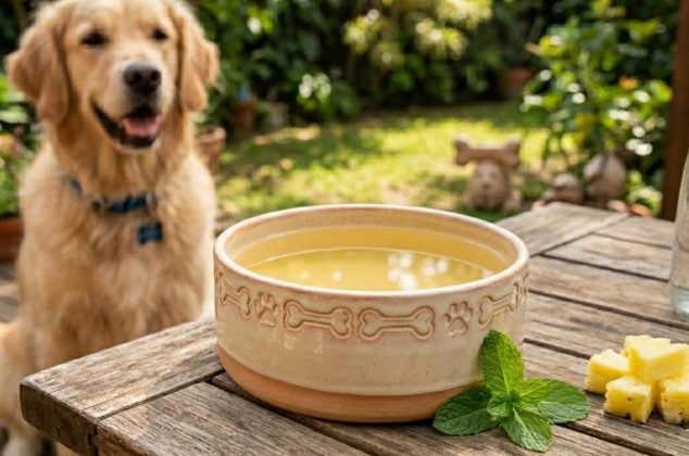 Receta de agua de piña para perros ¡con solo 3 ingredientes!