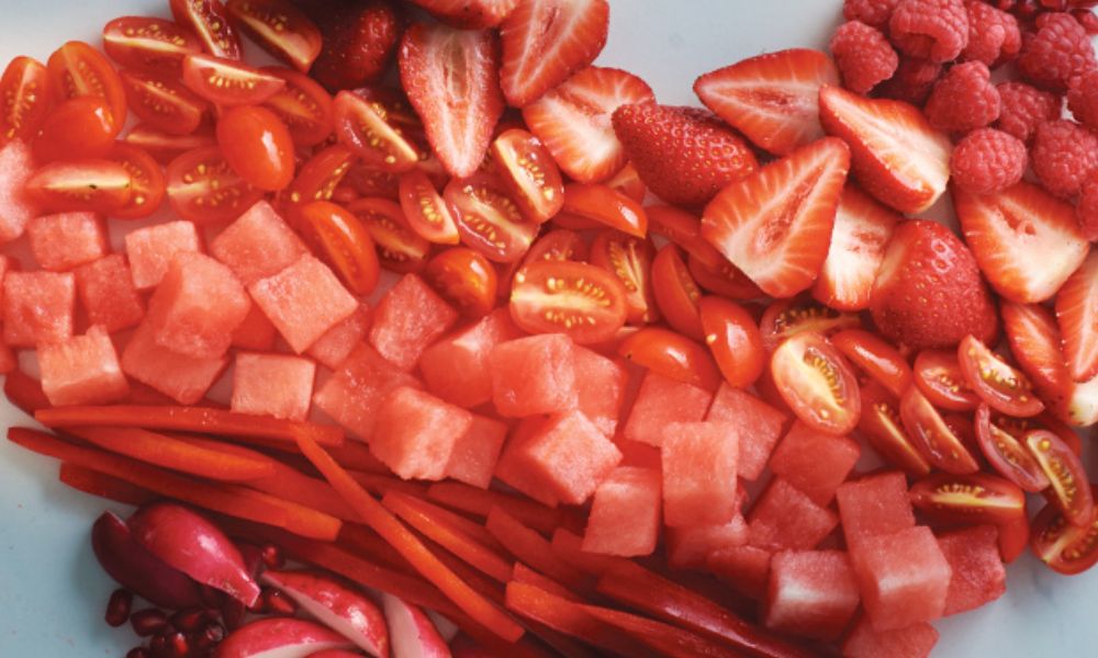 Receta de ensalada roja