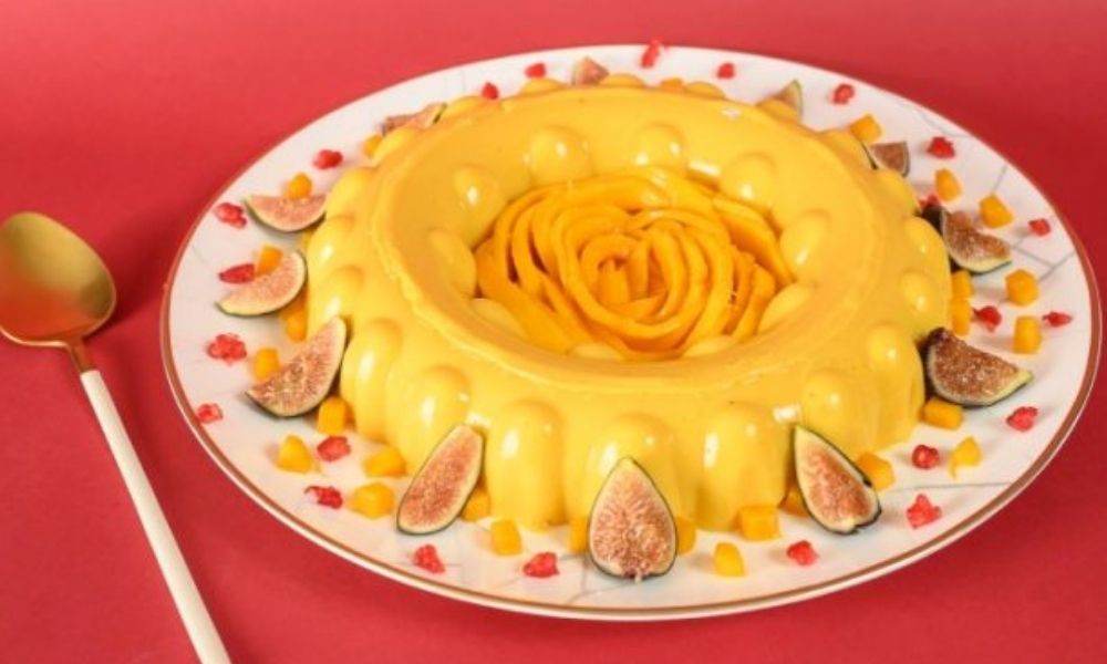 Receta de gelatina de mango sin azúcar