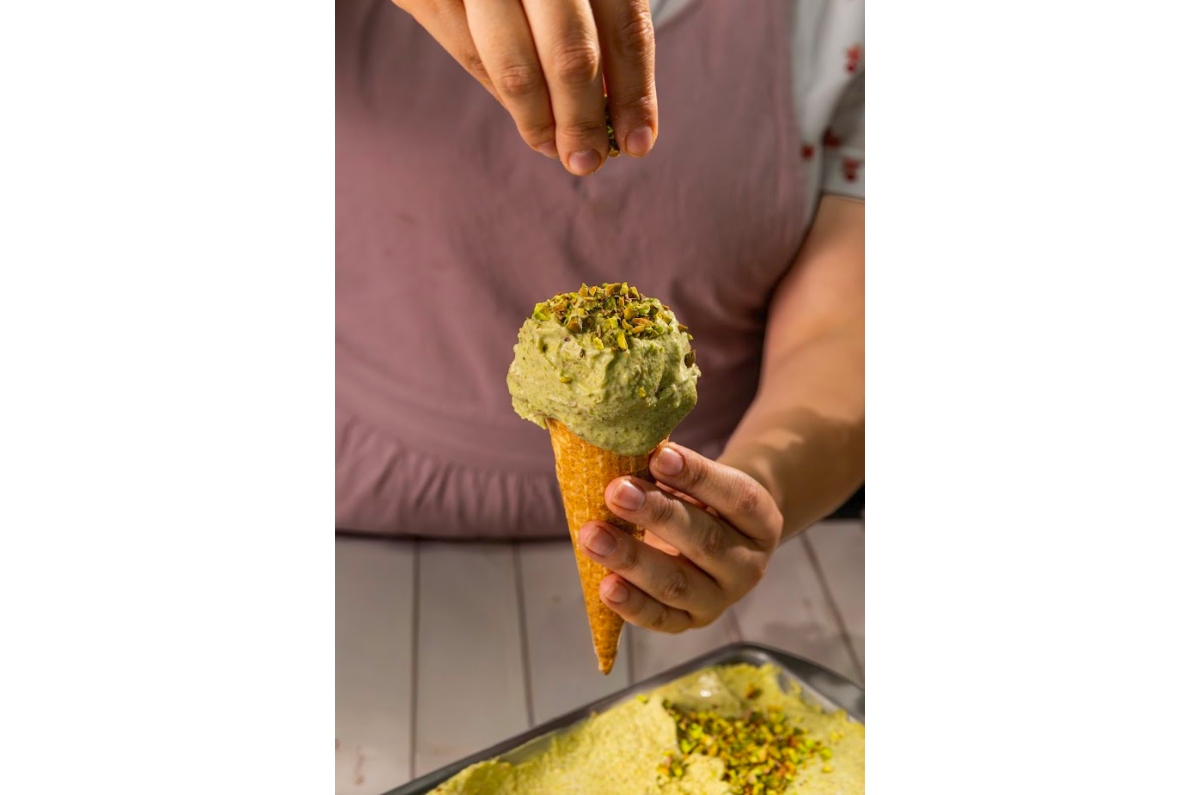 Receta de helado de pistache ¡Con 4 ingredientes!