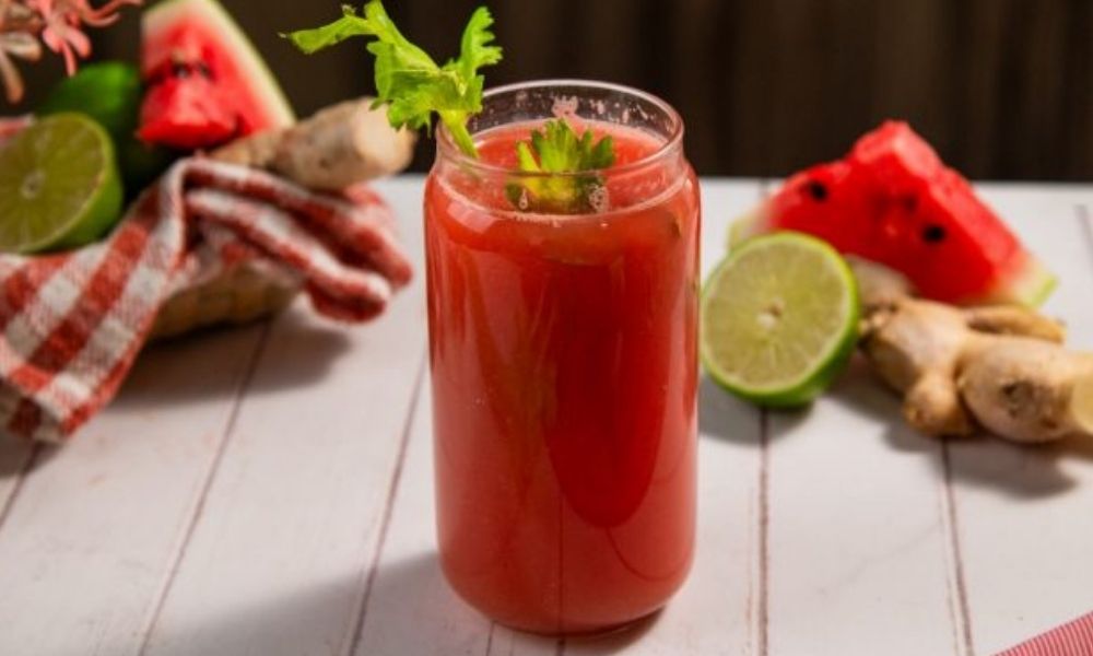 Receta de jugo detox de sandía