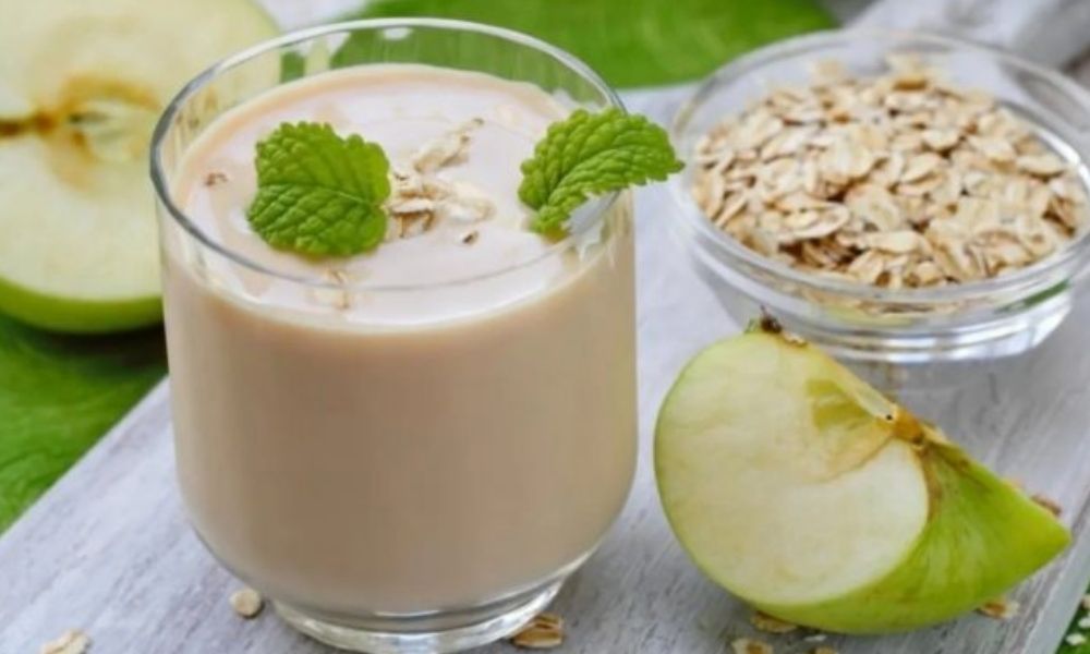 Receta de licuado de manzana verde
