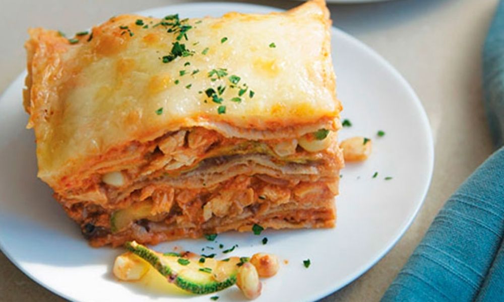 Receta de pastel azteca con pollo