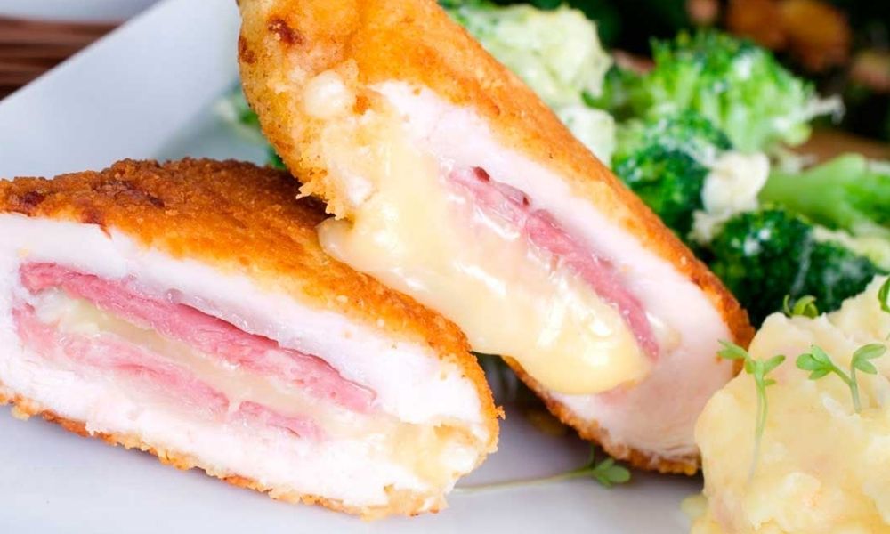 Receta de pechugas de pollo al cordon blue