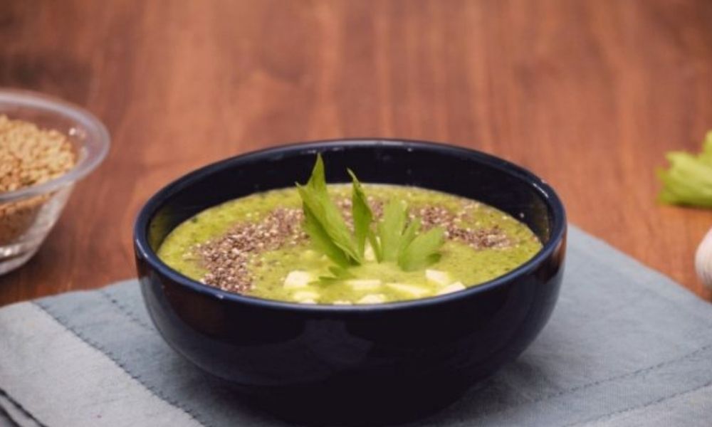 Receta de sopa detox de verduras