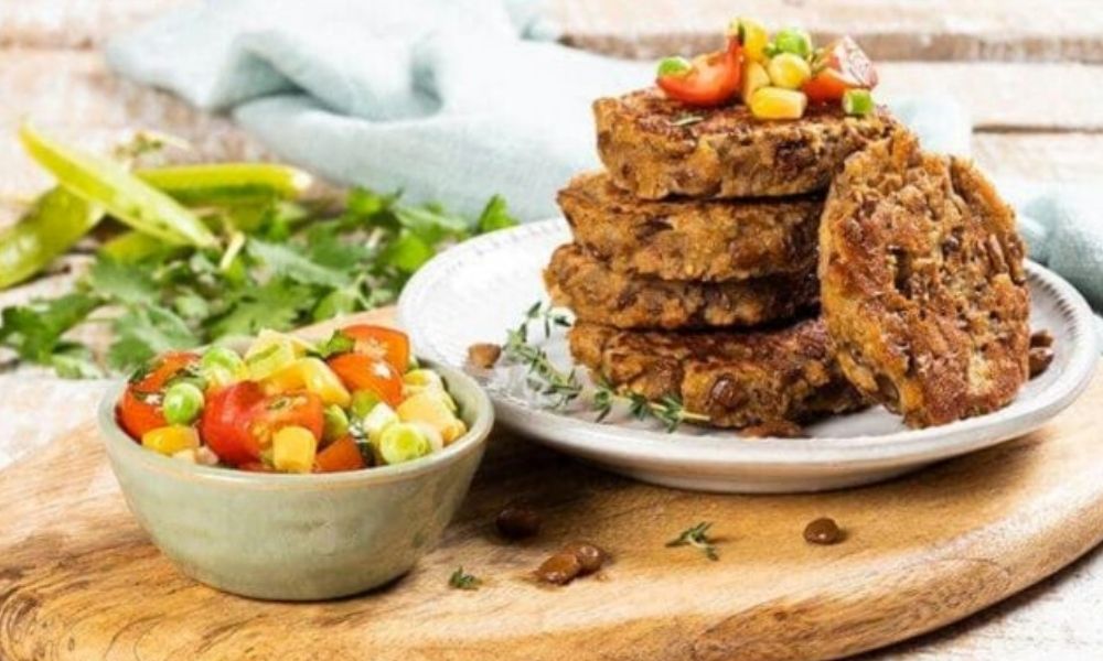 Receta de tortitas de lentejas con zanahoria rallada