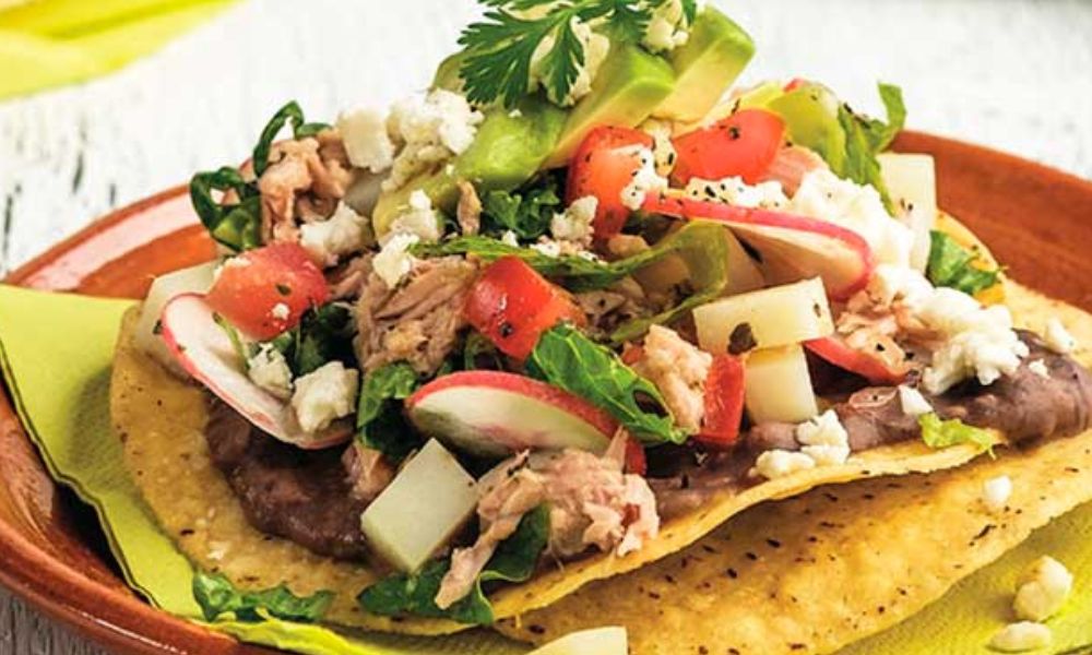 Receta de tostadas de salpicón de atún