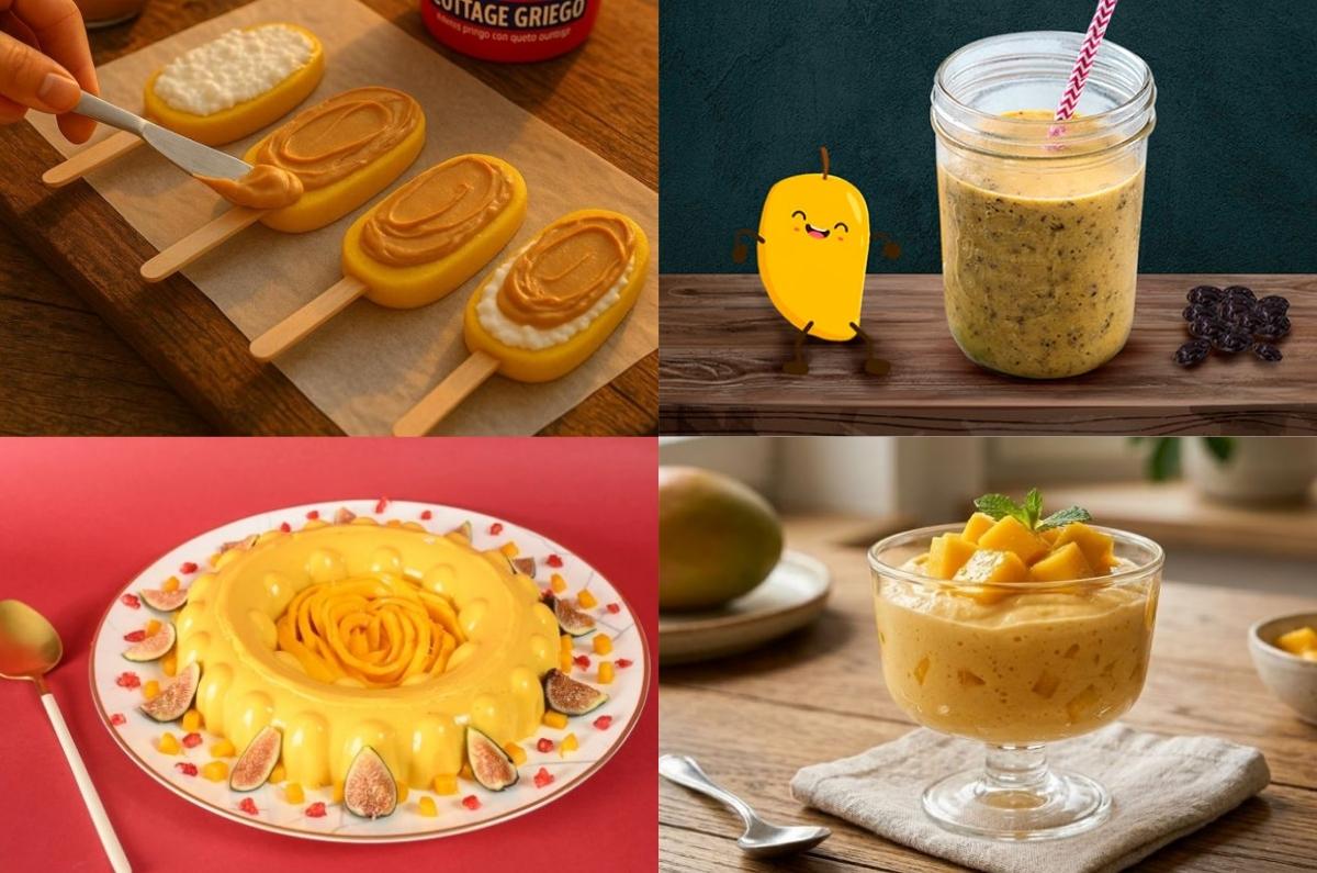5 recetas con mango que son saludables para niños y muy refrescantes