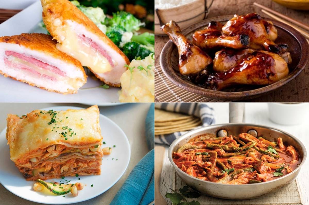 5 recetas con pollo para preparar en menos de 40 minutos