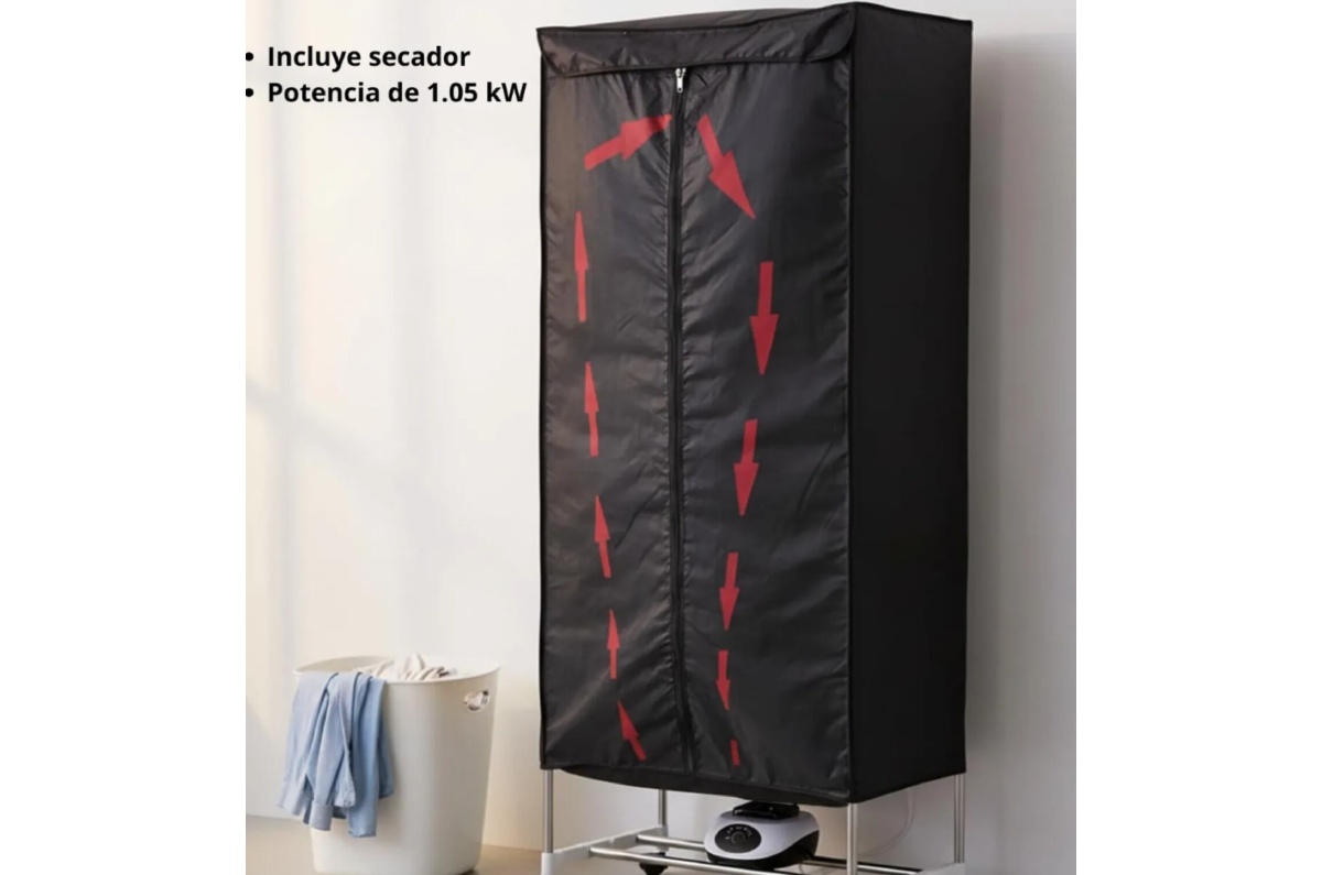 Su diseño plegable de dos niveles ofrece gran capacidad en poco espacio. Foto: Archivo 