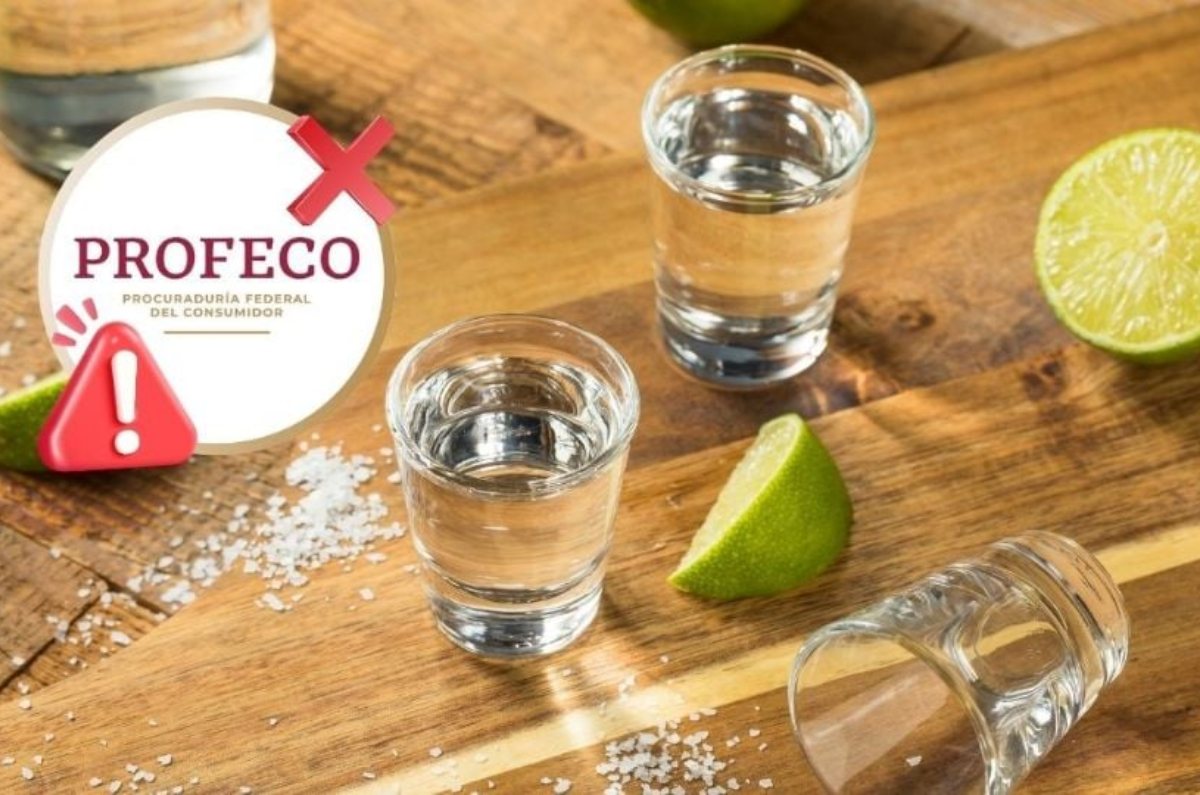 tequila reposado reprobado por Profeco