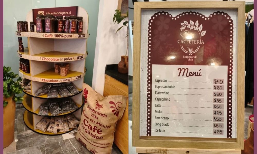 Cacfetería del Bienestar precios