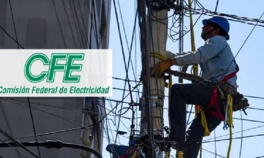 CFE corte eléctrico México viernes