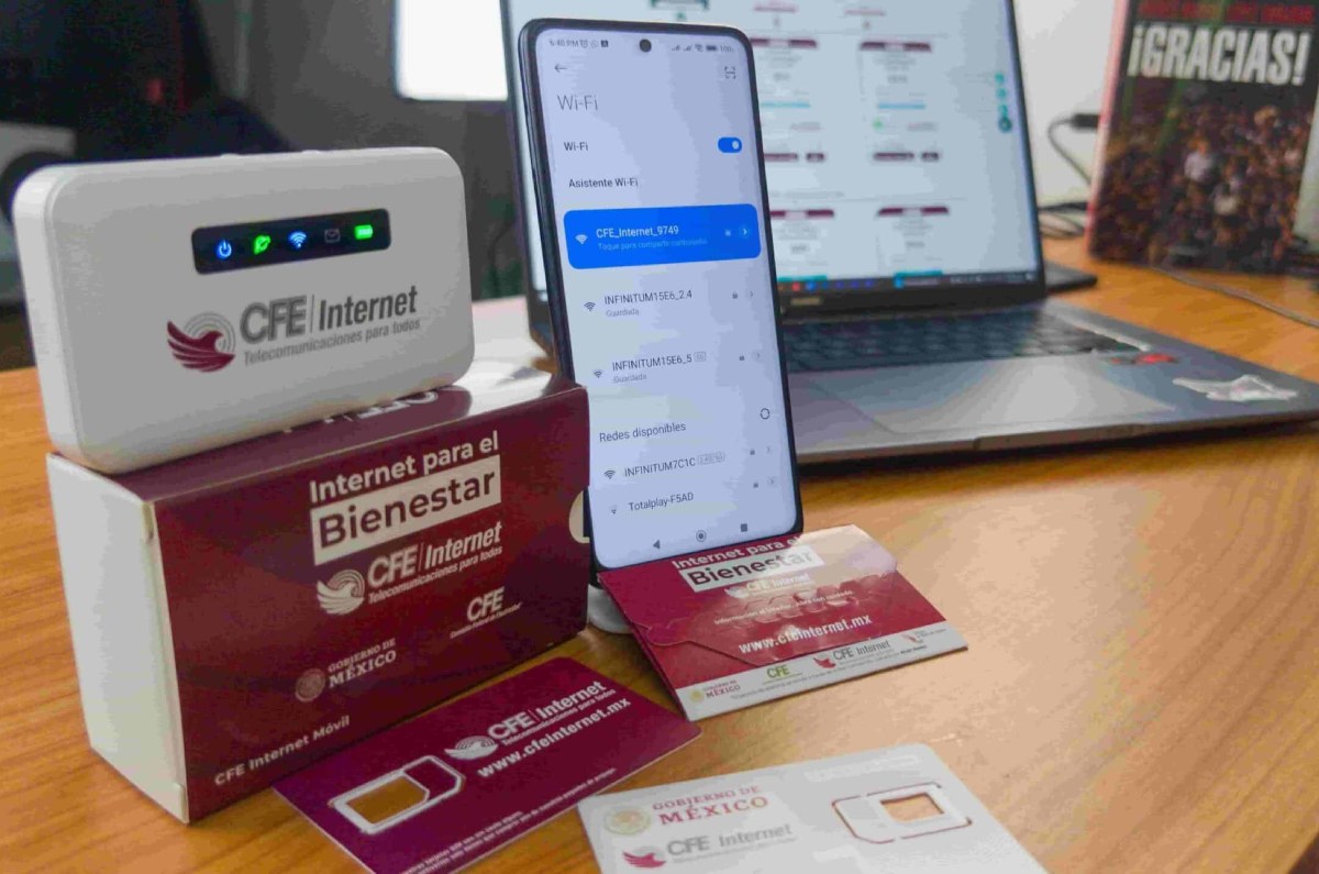 CFE internet móvil en 150 pesos por mes 