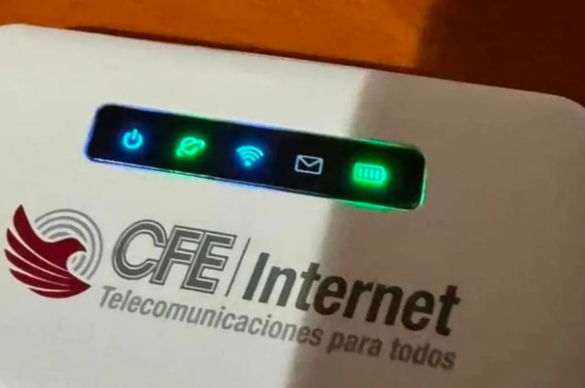 CFE internet móvil en 150 pesos por mes 