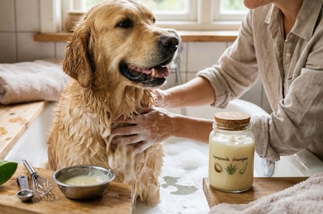 Este shampoo casero para perros evita la caída del pelo, huele rico y se prepara con 2 ingredientes