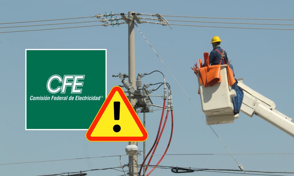 Dónde será el apagón el 19 de mayo CFE