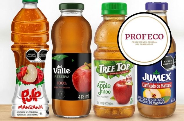 Este jugo de manzana NO contiene edulcorantes ni azúcares añadidos y cuesta solo 5 pesos, según Profeco