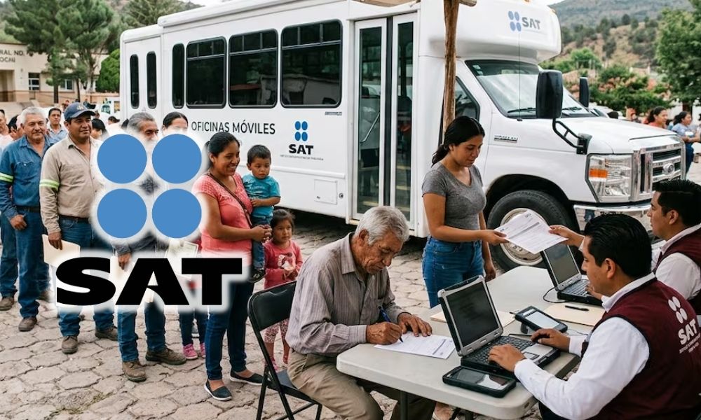 Estados y fechas donde estarán las oficinas móviles del SAT