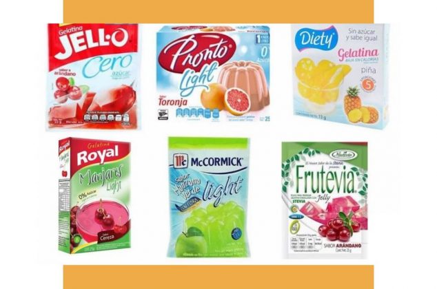 Las 3 marcas de gelatina con menos azúcar según Profeco y cuestan solo $12 pesos el sobrecito