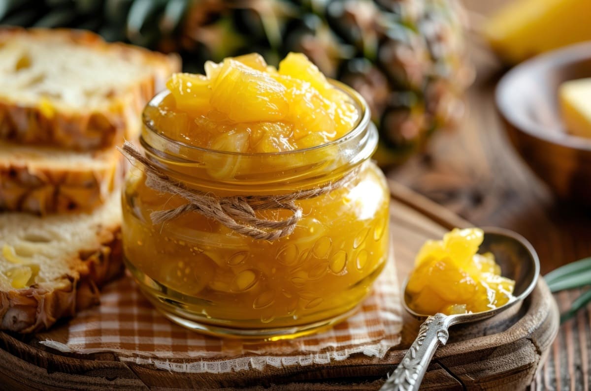 Mermelada de piña