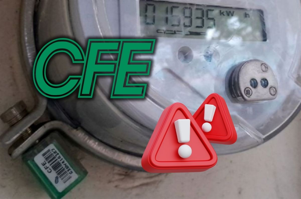 ¿Apareció este plástico en tu medidor de luz? CFE podría multarte o cortarte el servicio