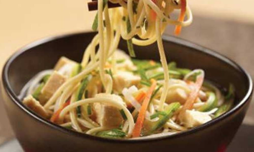 Receta de caldo de pollo estilo oriental