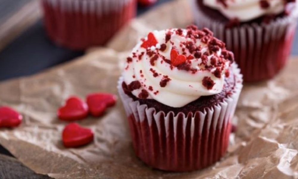 Receta de cupcakes de red velvet