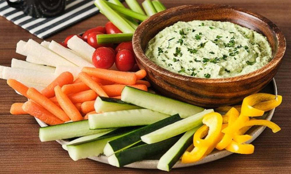 Receta de dip cremoso de jalapeño y cilantro