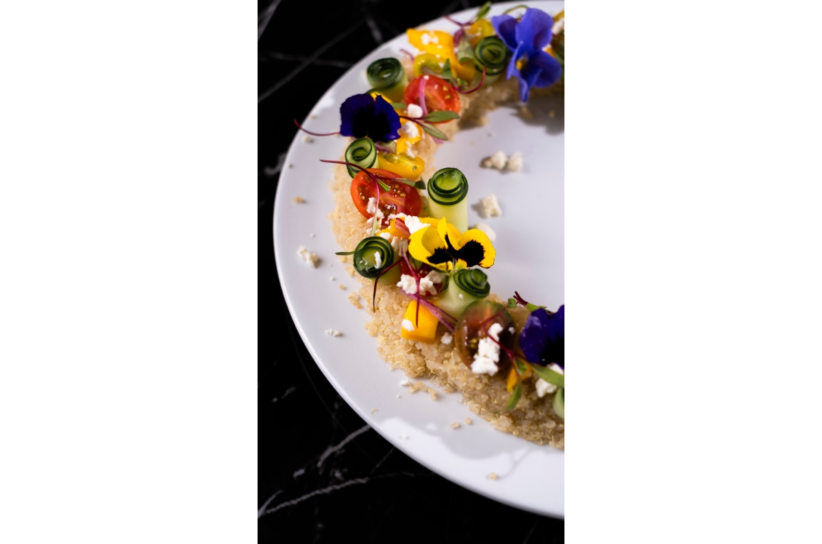 Receta de ensalada de quinoa con mango