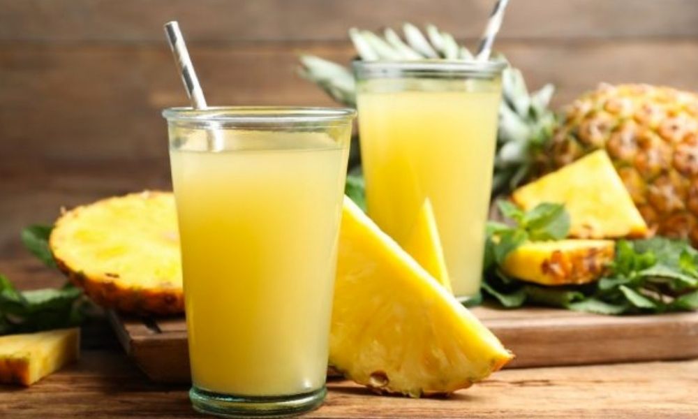 Receta de jugo de piña para regenerar el cartílago