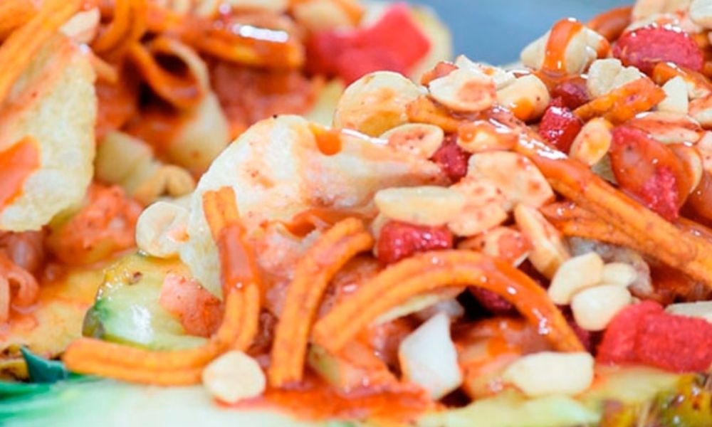 Receta de piña loca con camarones y zanahoria