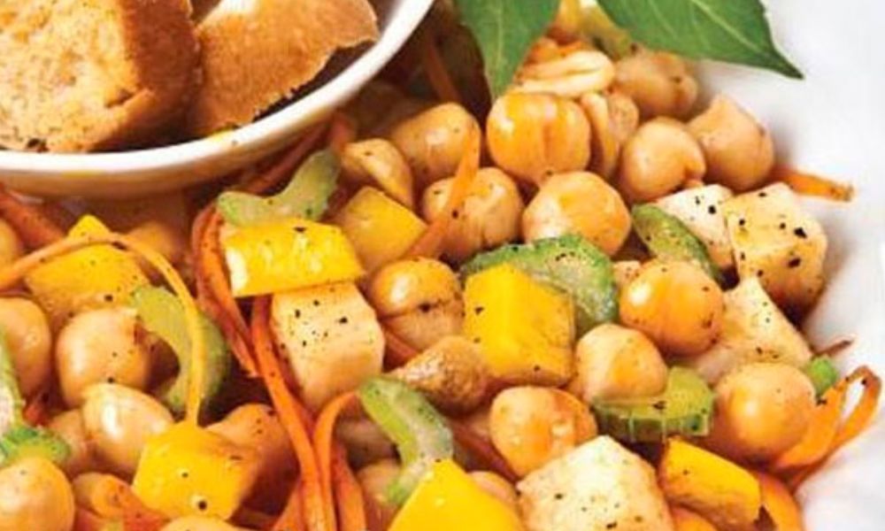 Receta de salteado de garbanzos