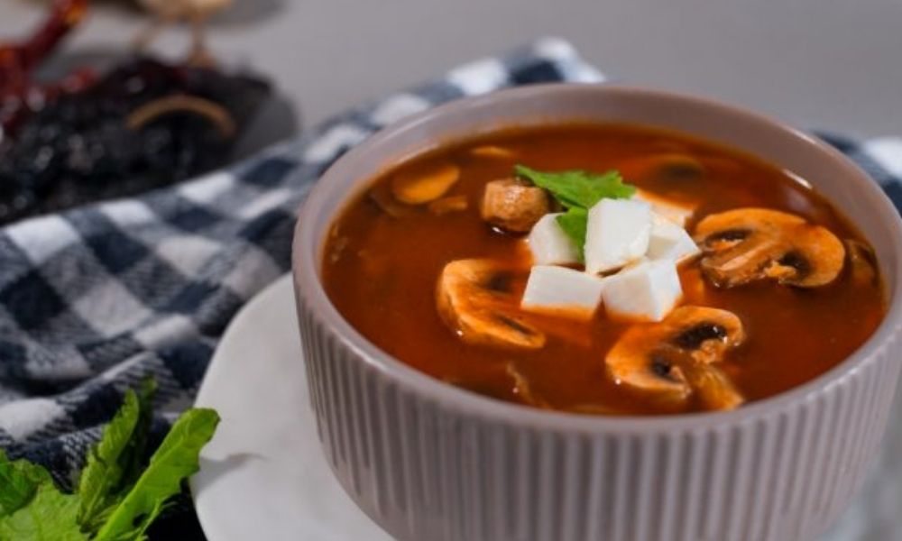 Receta de sopa de hongos