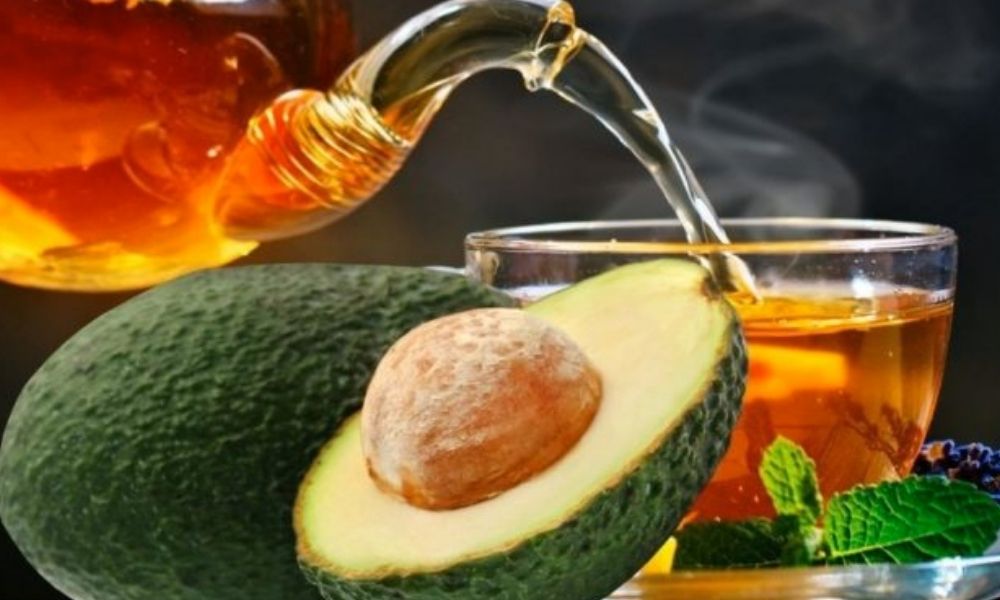 Receta de té de hueso de aguacate