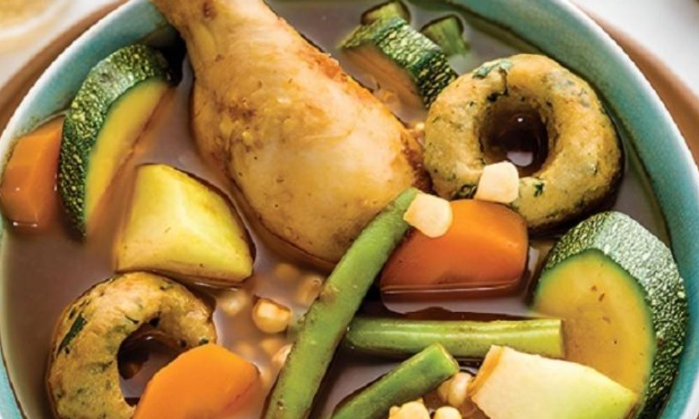 Receta de tesmole de pollo estilo Veracruz